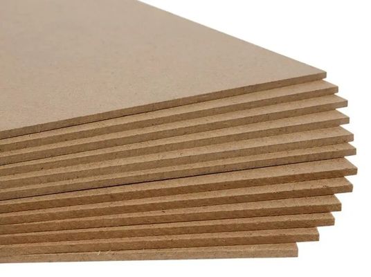 High Grade E0 E1 Raw Plain Mdf Board Voor Meubel Decoratie Van Henan 8mm 9mm 18mm