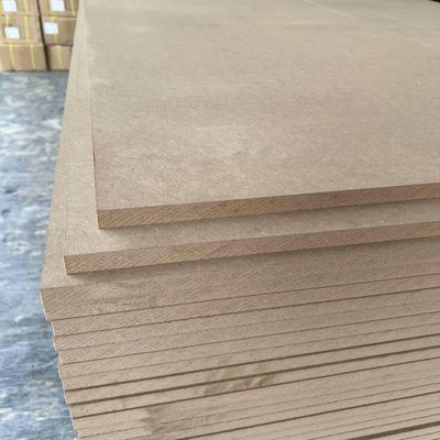 Plain Mdf Raw Laminated Melamine Mdf Board 18mm Hout Craft Mdf 3mm 15mm 18mm voor binnenshuis