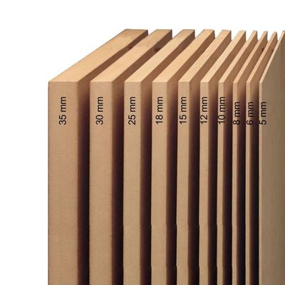 Direct leveren 4*8ft 6mm 9mm 12mm 15mm 18mm Raw Mdf Board met dikte 1,5-25mm