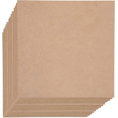 Dichtheid 680-830 kg/m3 Hardboard 18 mm Plain Mdf Raw Wood Fiberboard 1220*2440 mm