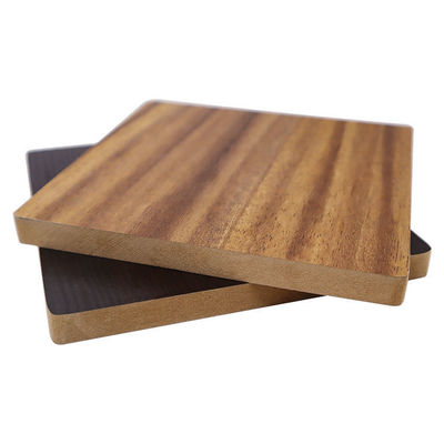 Witte melamine Mdf Hdf Plaat voor meubels met E0-lijm en duurzame melaminecoating