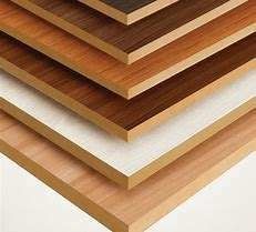 Op maat gemaakte 18mm 4x8 Mdf met melamine film voor meubels en keukenkasten