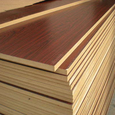 Op maat gemaakte 18mm 4x8 Mdf met melamine film voor meubels en keukenkasten