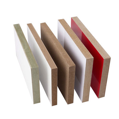 Op maat gemaakt 18mm 4x8 1200mm*2400mm Geverifieerd gekleurd Melamine Mdf Board Voor decoratie